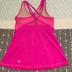 Lulu Lemon tank with built in sports bra